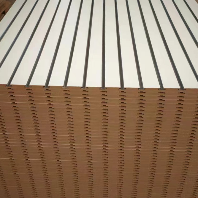Slotted MDF